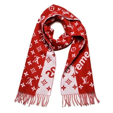 supreme x lv scarf|supreme x louis vuitton price.